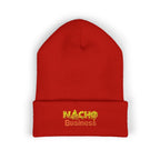 Nacho Business Embroidered Classic Cuffed Beanie