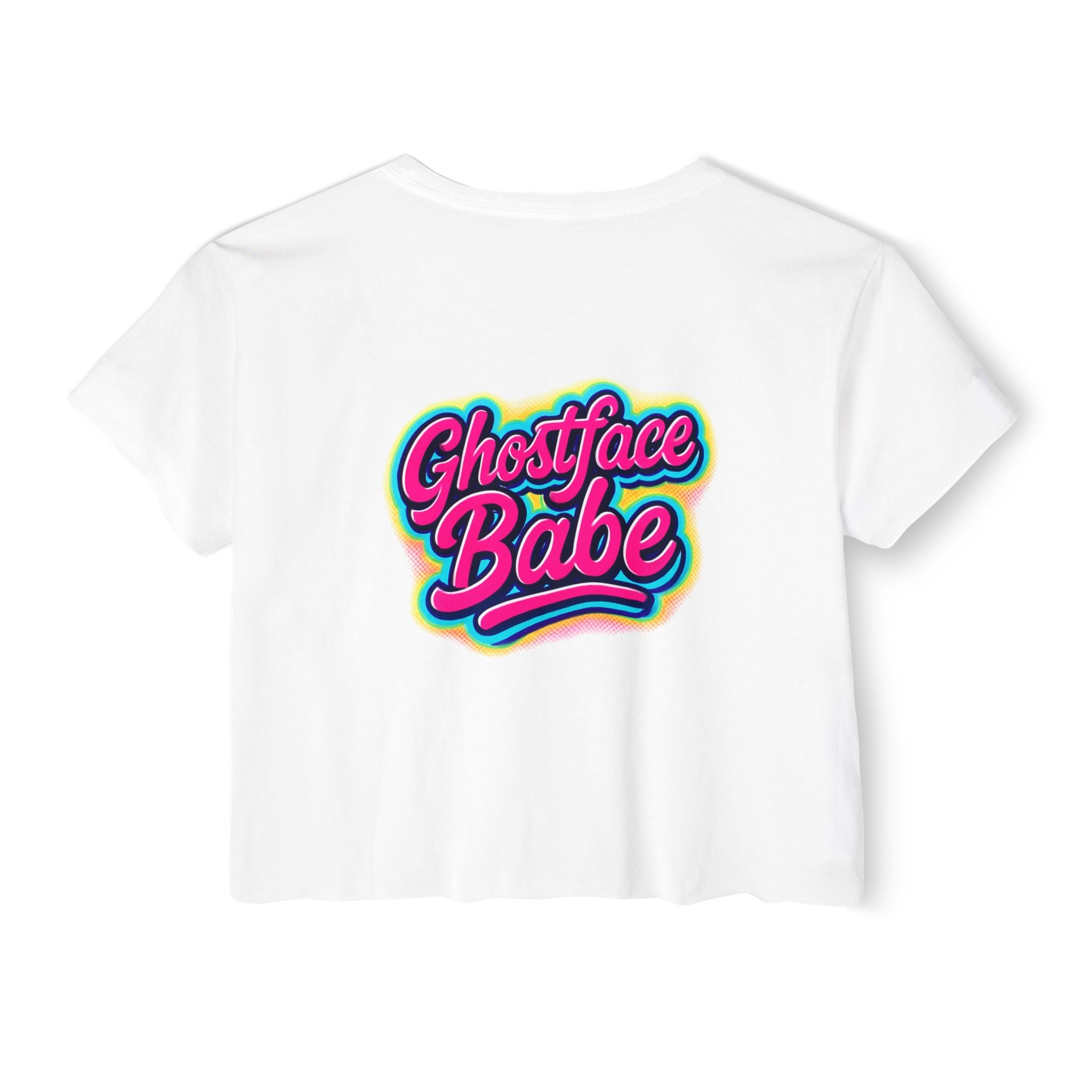 Ghostface Crop Top