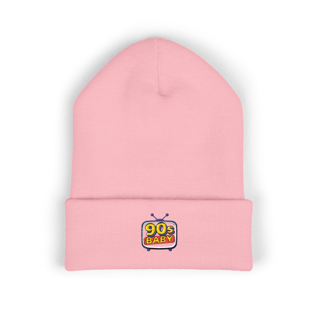 90s Baby Embroidered Cuffed Beanie