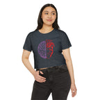 Heart & Brain Cropped Tee