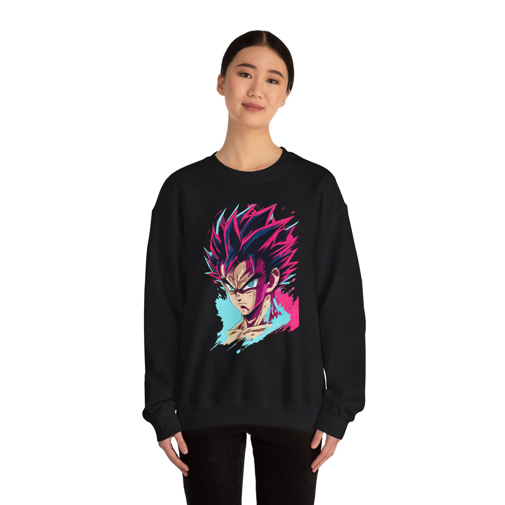 Anime-Inspired Crewneck Sweatshirt