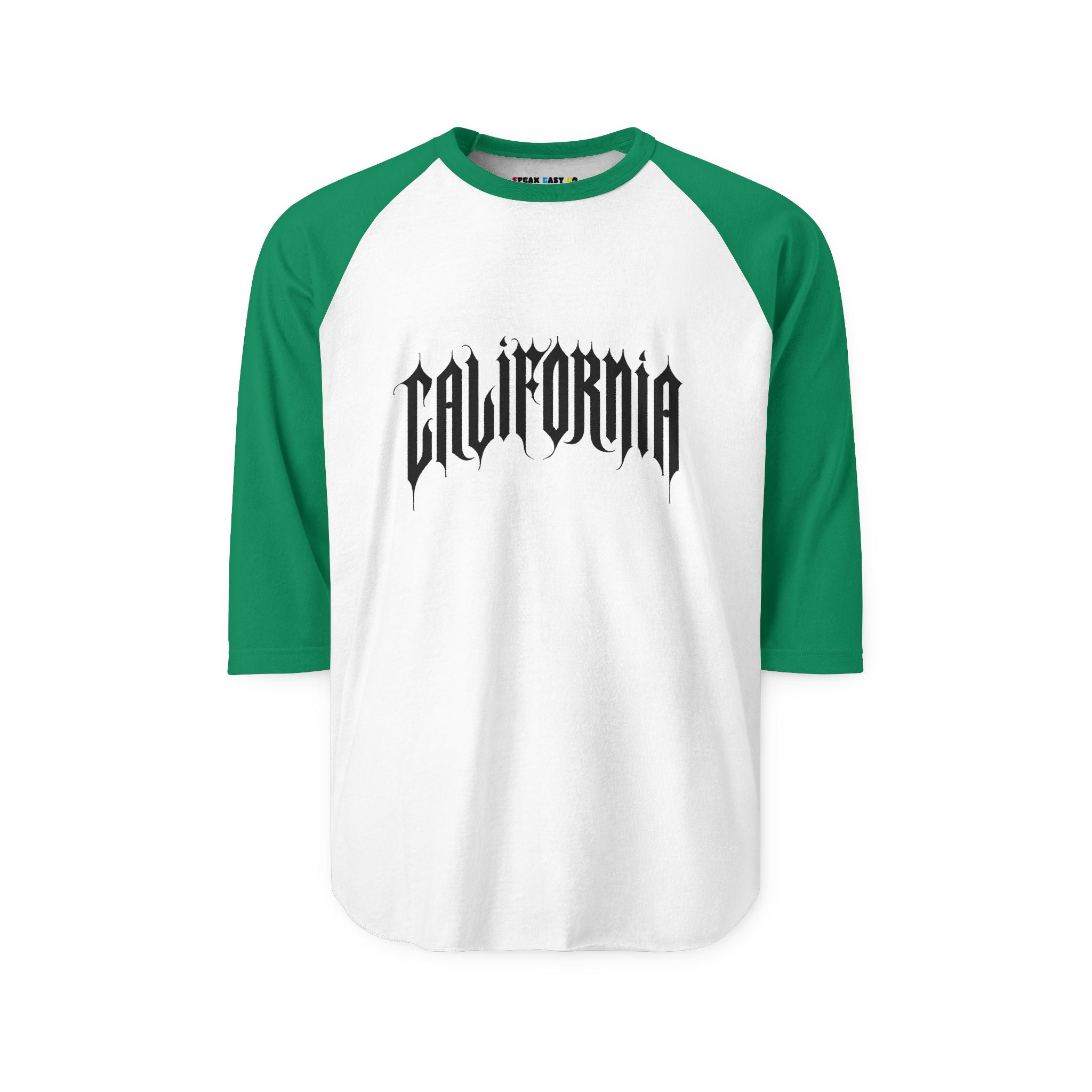 California 3/4th Sleeve Raglan Shirt