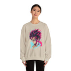Anime-Inspired Crewneck Sweatshirt