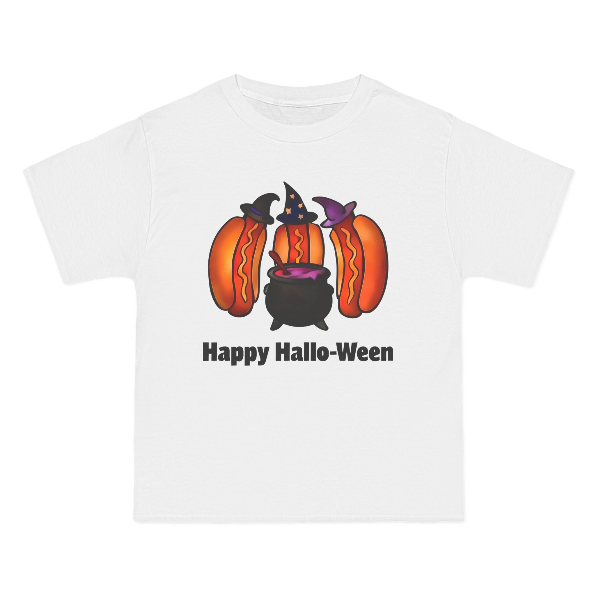 "Happy Hallo-Ween" Hotdog Witches Tee