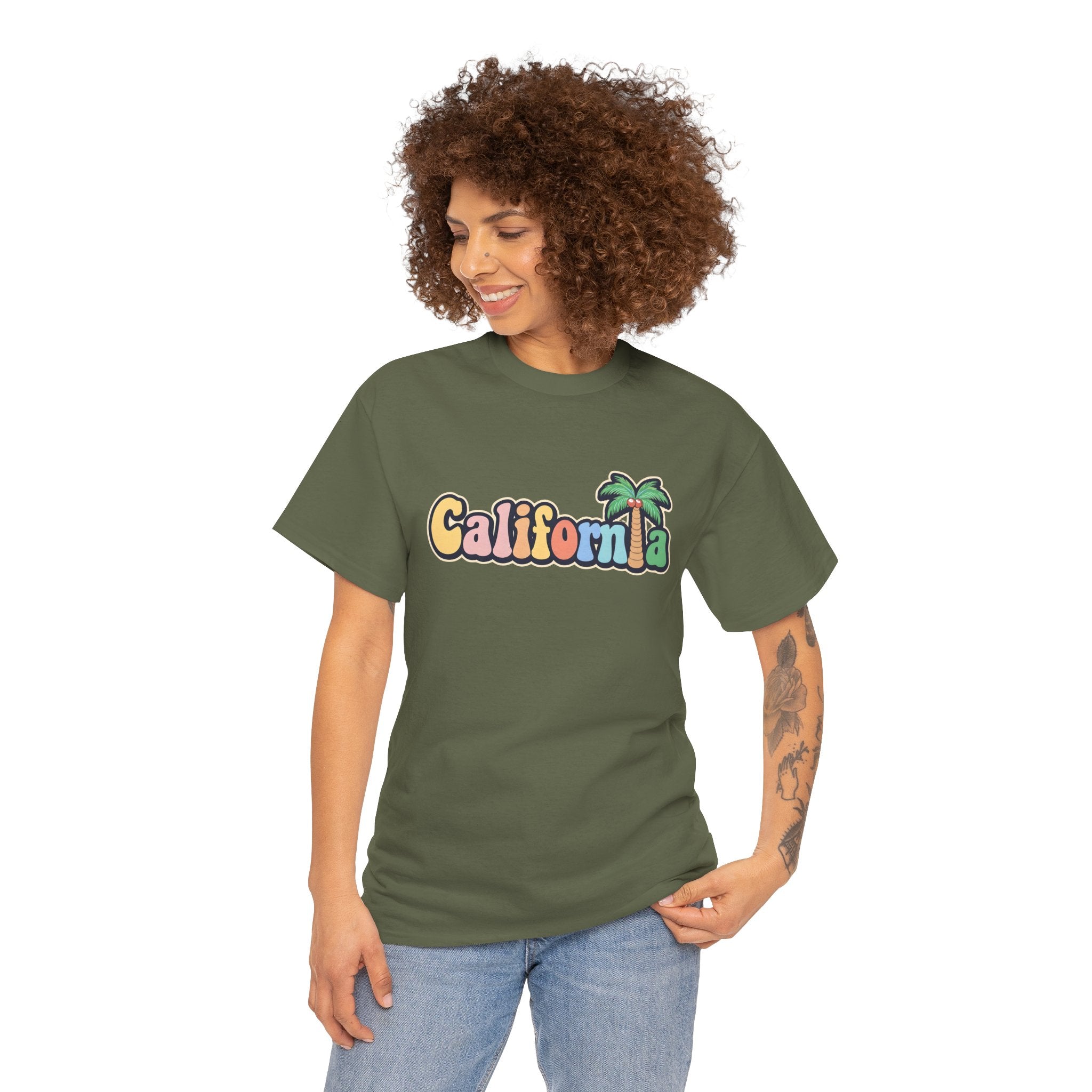 California Palm Tree Tee