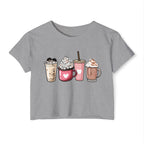Coffee Lovers Cropped Tee