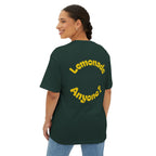 Humorous Oversized Tee - Squeeze Me, Lemonade Anyone?