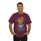 Robot Flower Power Tee