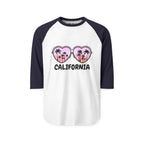 California Glasses 3/4th Sleeve Raglan Shirt