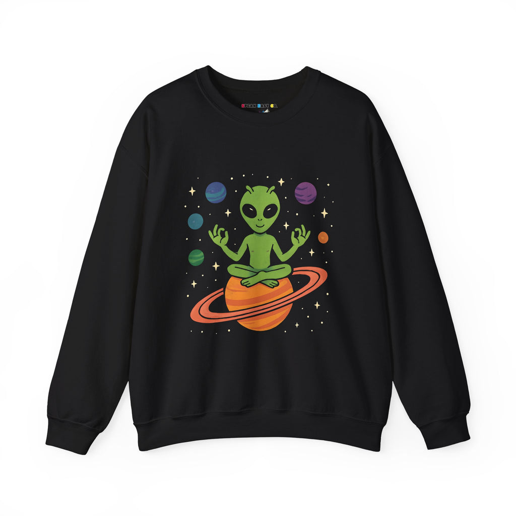 Galactic Alien Crewneck Sweatshirt