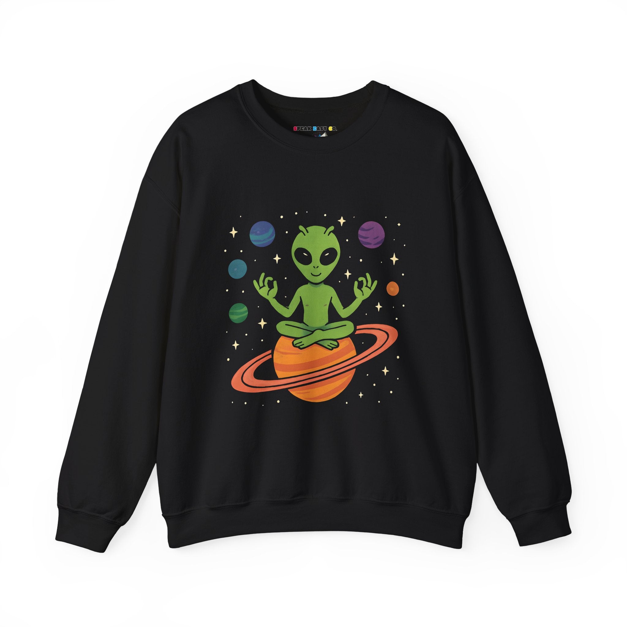 Galactic Alien Crewneck Sweatshirt