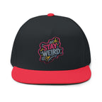 Stay Weird Flat Bill Cap