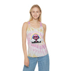 Ghostface Tie Dye Racerback Tank Top