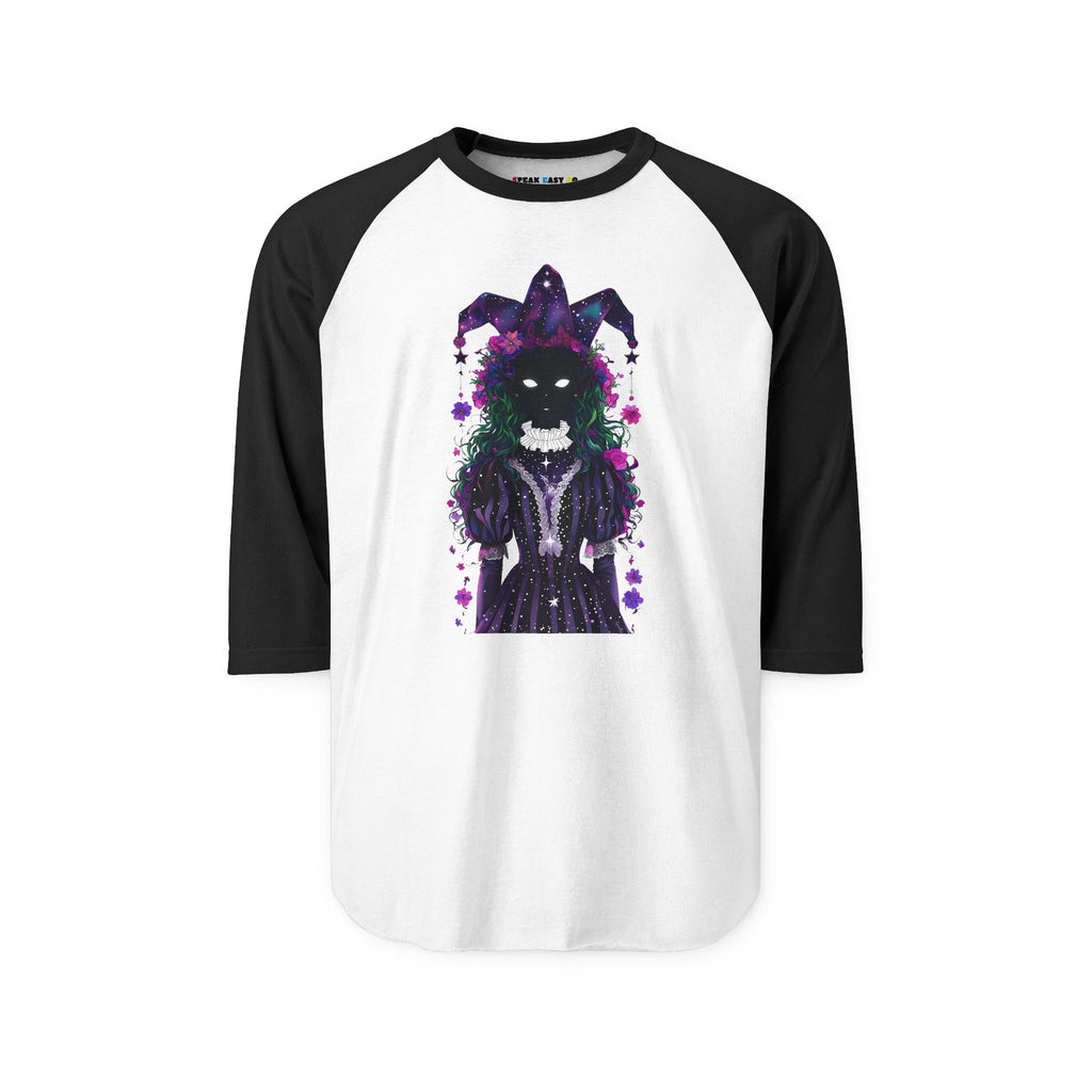 Mystical Joker 3/4th Sleeve Raglan Shirt