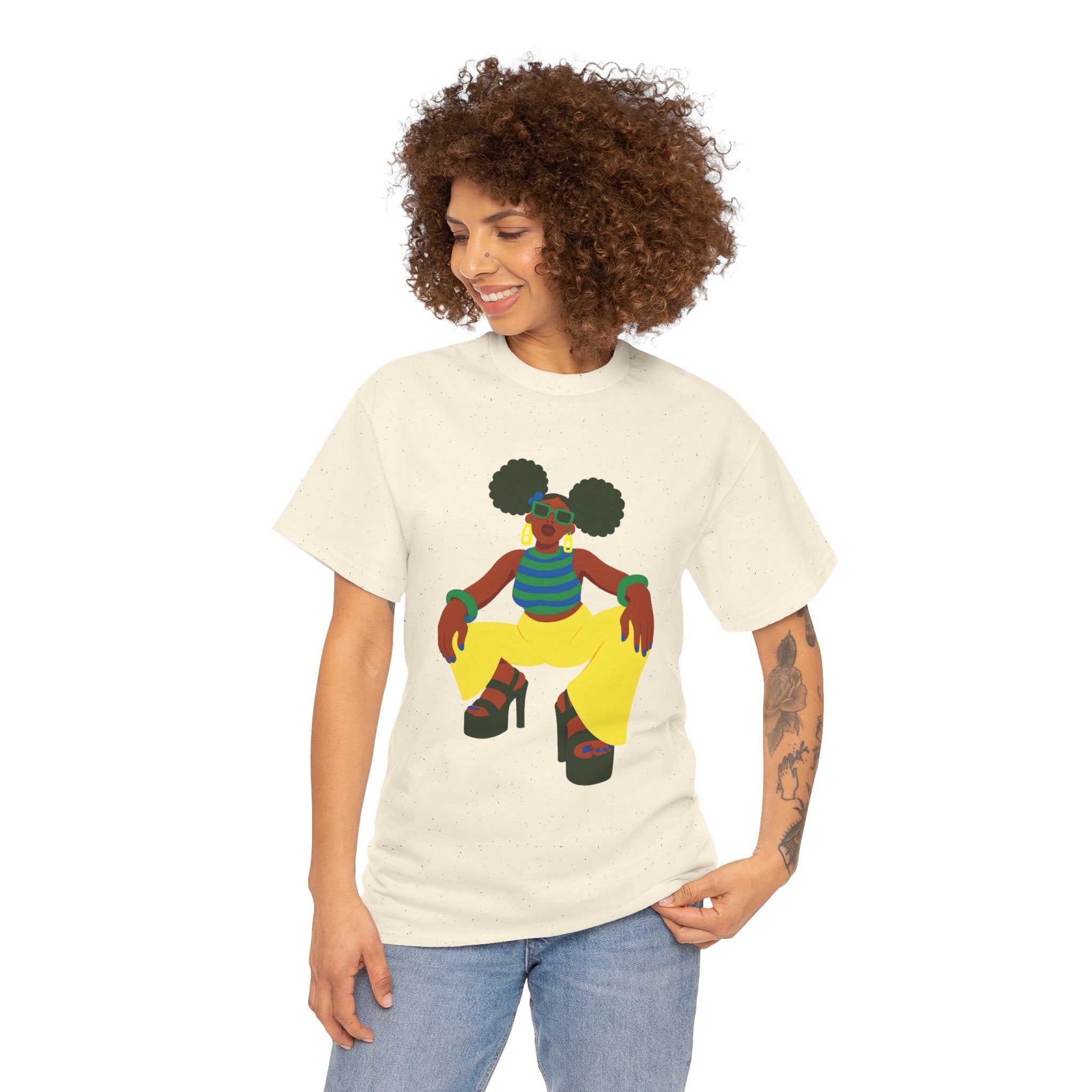 Afro Puffs Tee