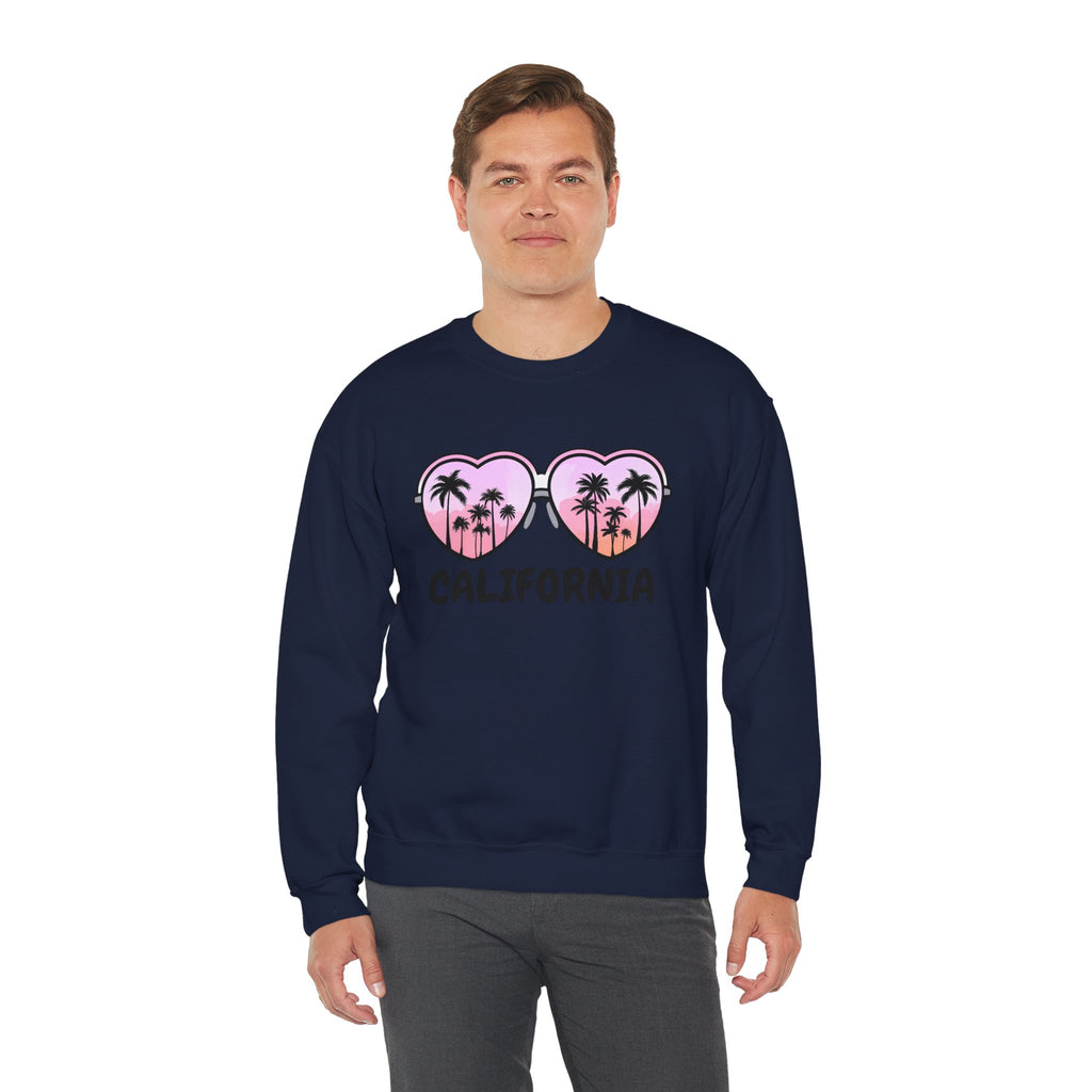California Glasses Crewneck Sweatshirt