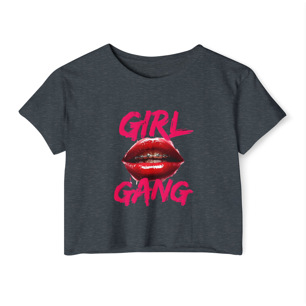 "Girl Gang" Cropped Tee