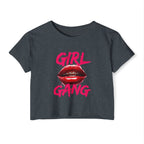 "Girl Gang" Cropped Tee