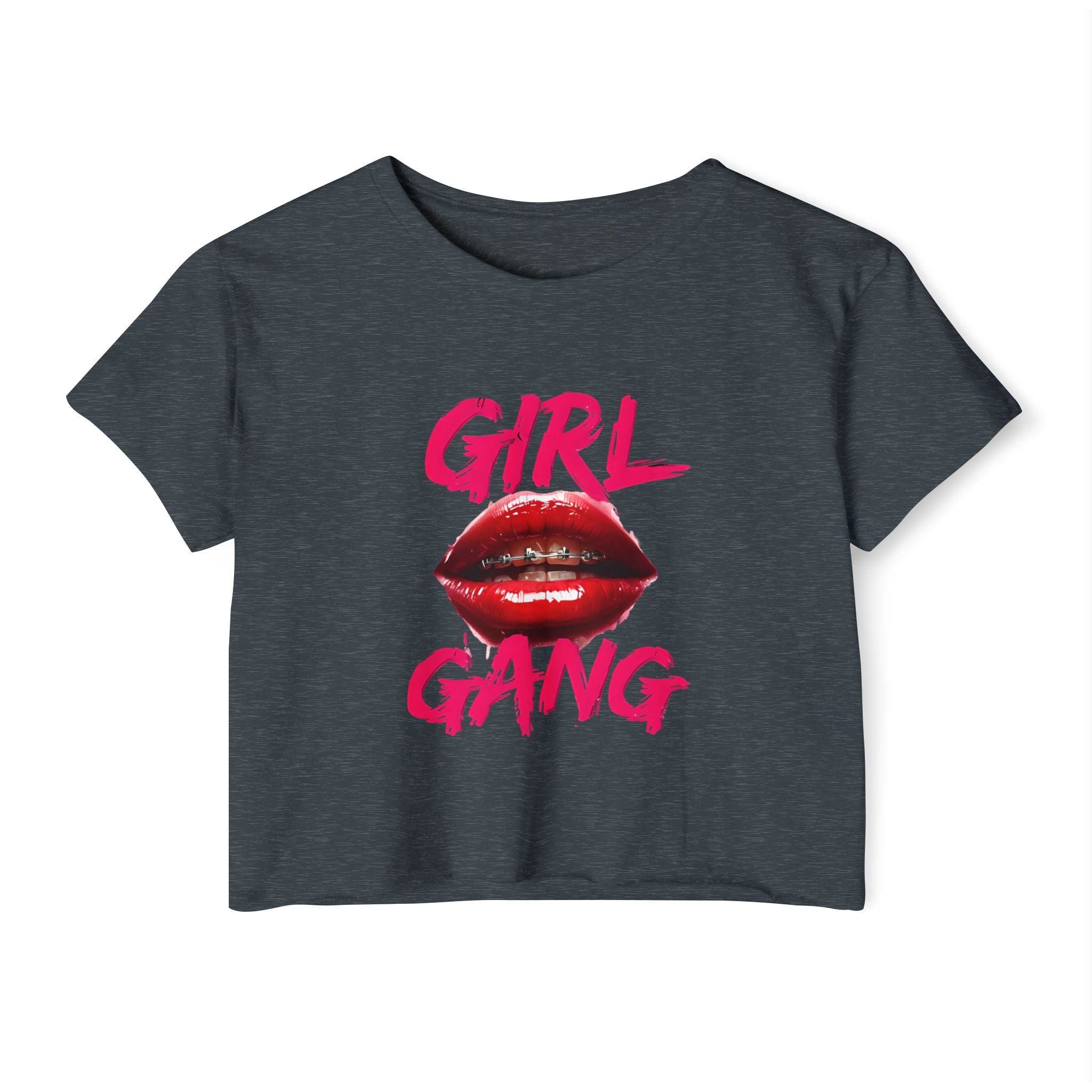 "Girl Gang" Cropped Tee