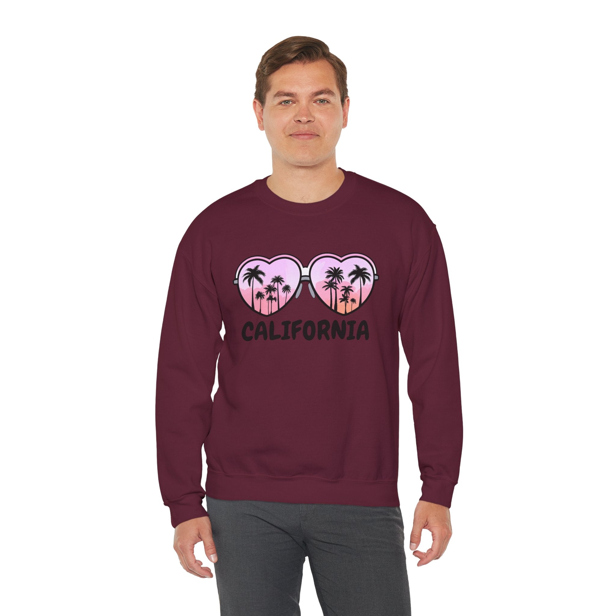 California Glasses Crewneck Sweatshirt