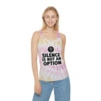 "Silence Is Not An Option" Tie-Dye Tank