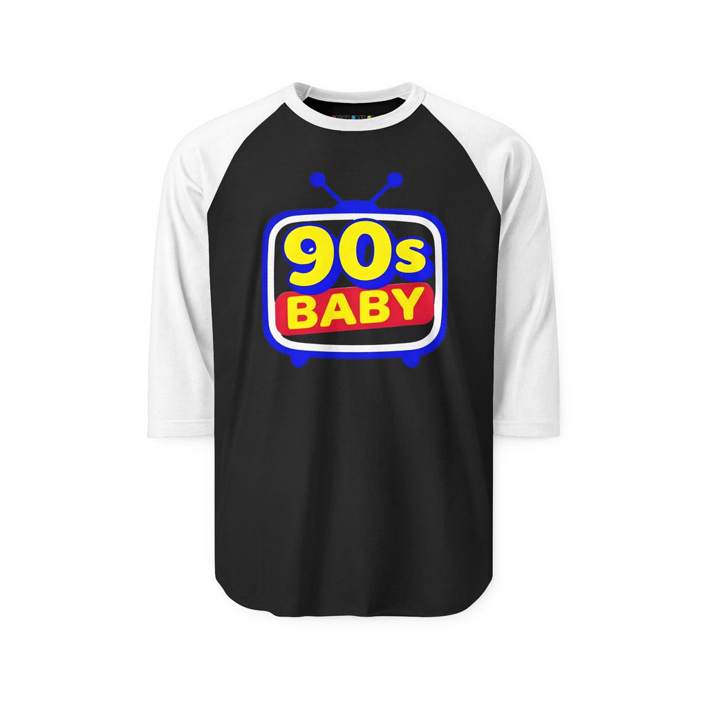90s Baby Three Quarter Sleeve Raglan T-Shirt