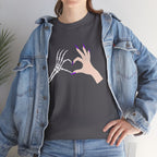 Skeleton Hand Heart Tee