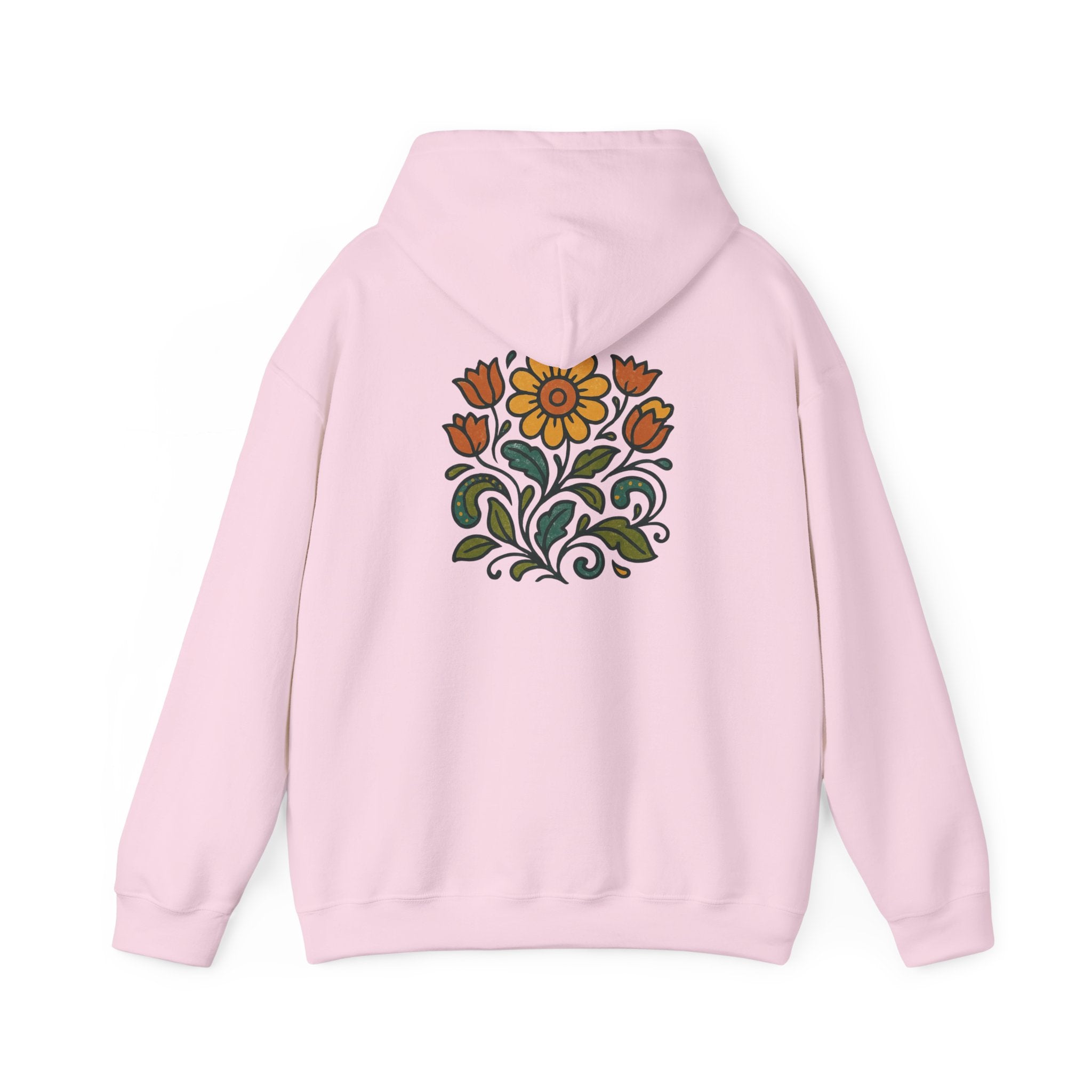 Groovy Floral Hooded