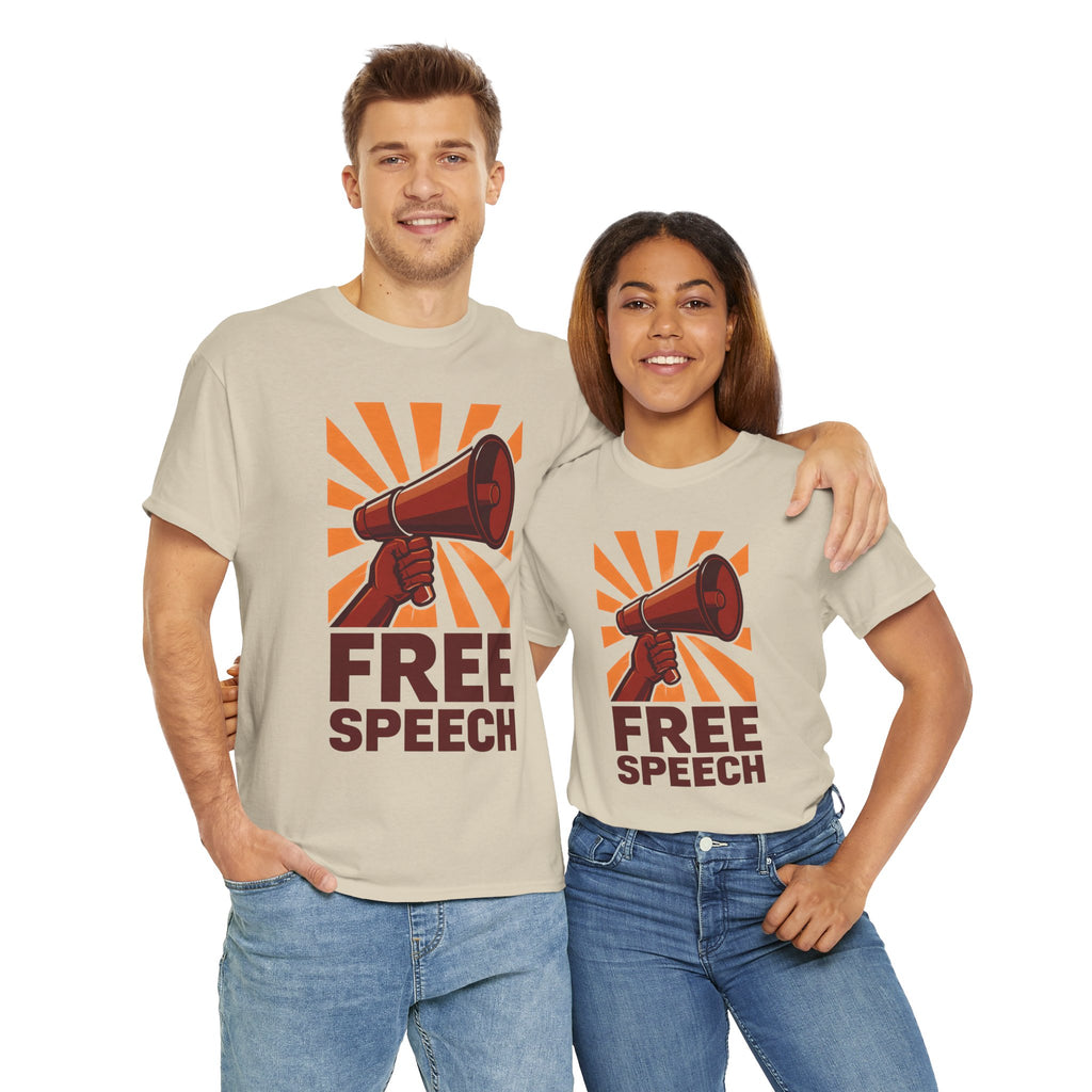 Free Speech Heavy Cotton Tee
