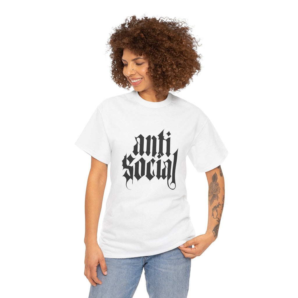 Anti-Social Heavy Cotton Tee