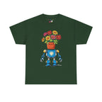 Robot Flower Power Tee
