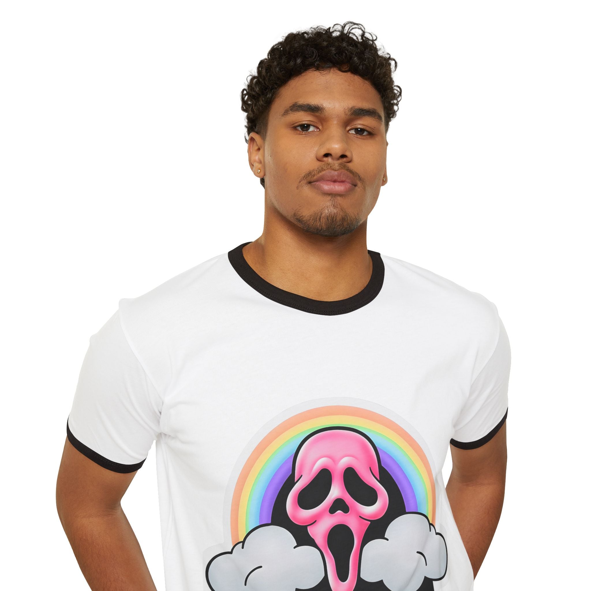 GhostFace Ringer T-Shirt