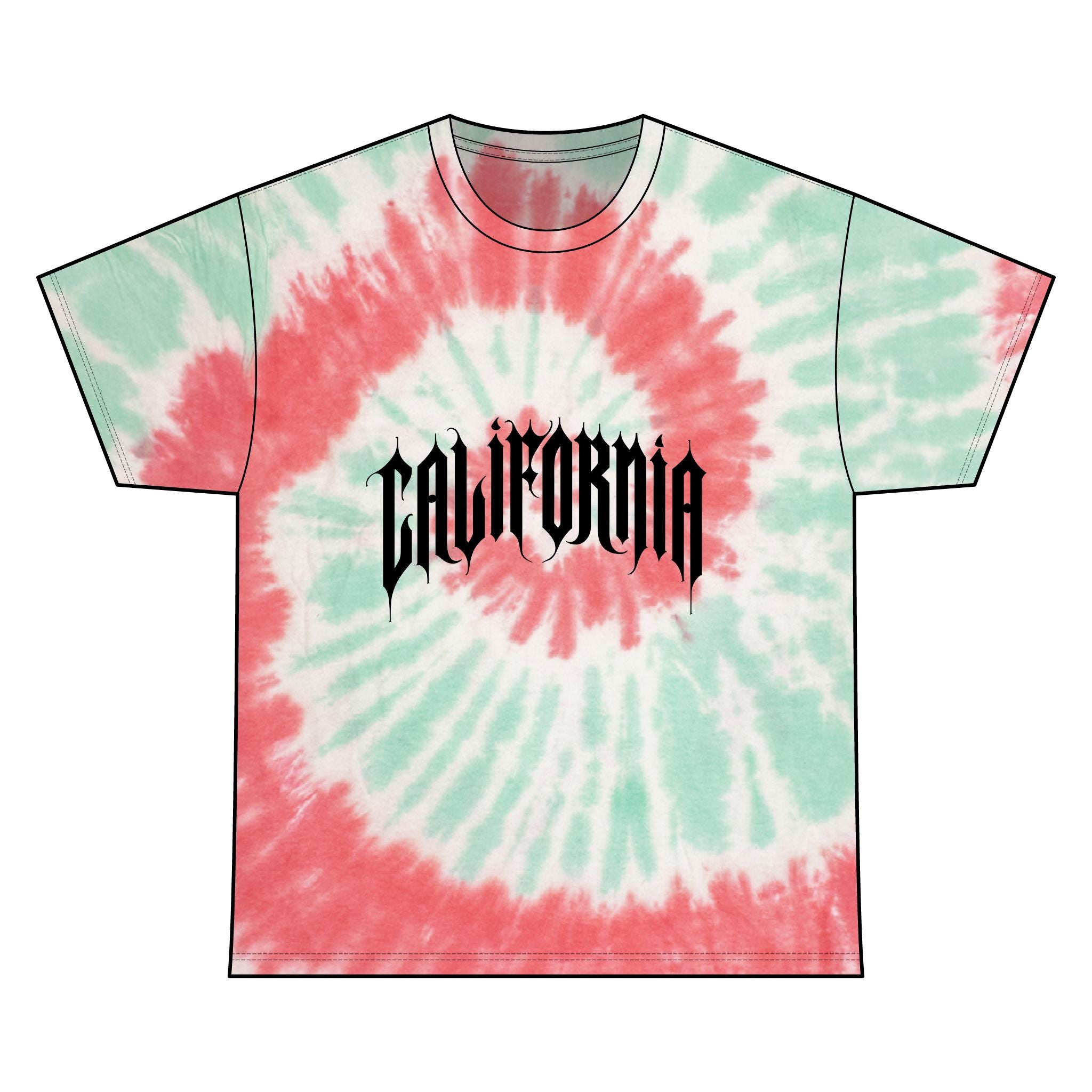 California Tie-Dye Tee