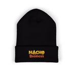 Nacho Business Embroidered Classic Cuffed Beanie