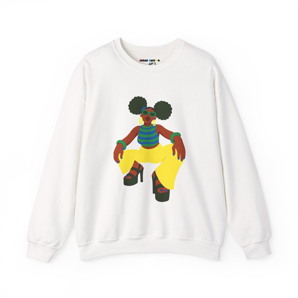 Afro Puffs Crewneck Sweatshirt