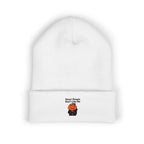 "Smart People Don’t Like Me" Embroidered Cuffed Beanie