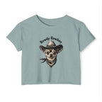 Crop Top with 'Rowdy Rowboy' Design