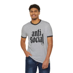 Anti-Social Ringer T-Shirt