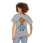 Robot Flower Power Tee