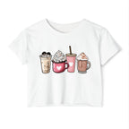 Coffee Lovers Cropped Tee
