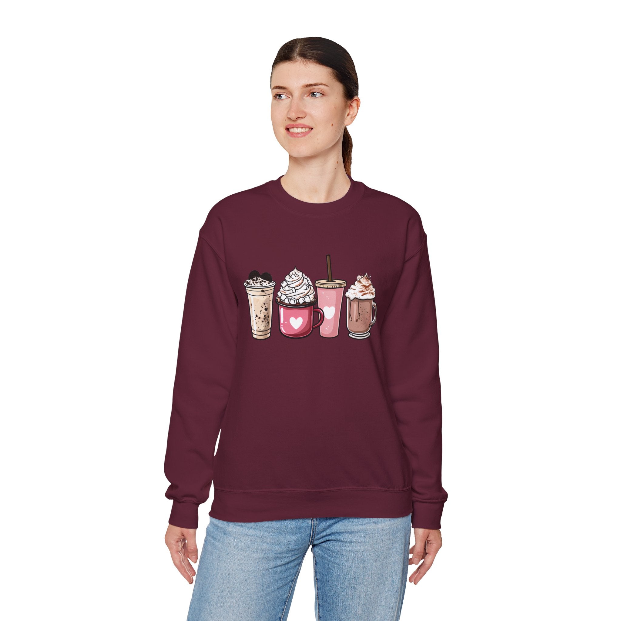 Coffee Lovers Crewneck Sweatshirt