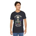 Plants Not Politics Skull Tee