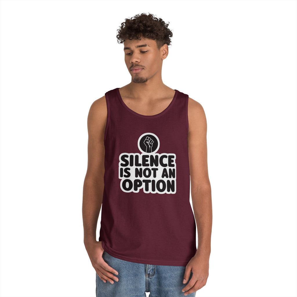 Protest Statement Tank Top - Unisex Heavy Cotton Tee, Activism Apparel, Gift for Advocates, Everyday Wear, Equality Message