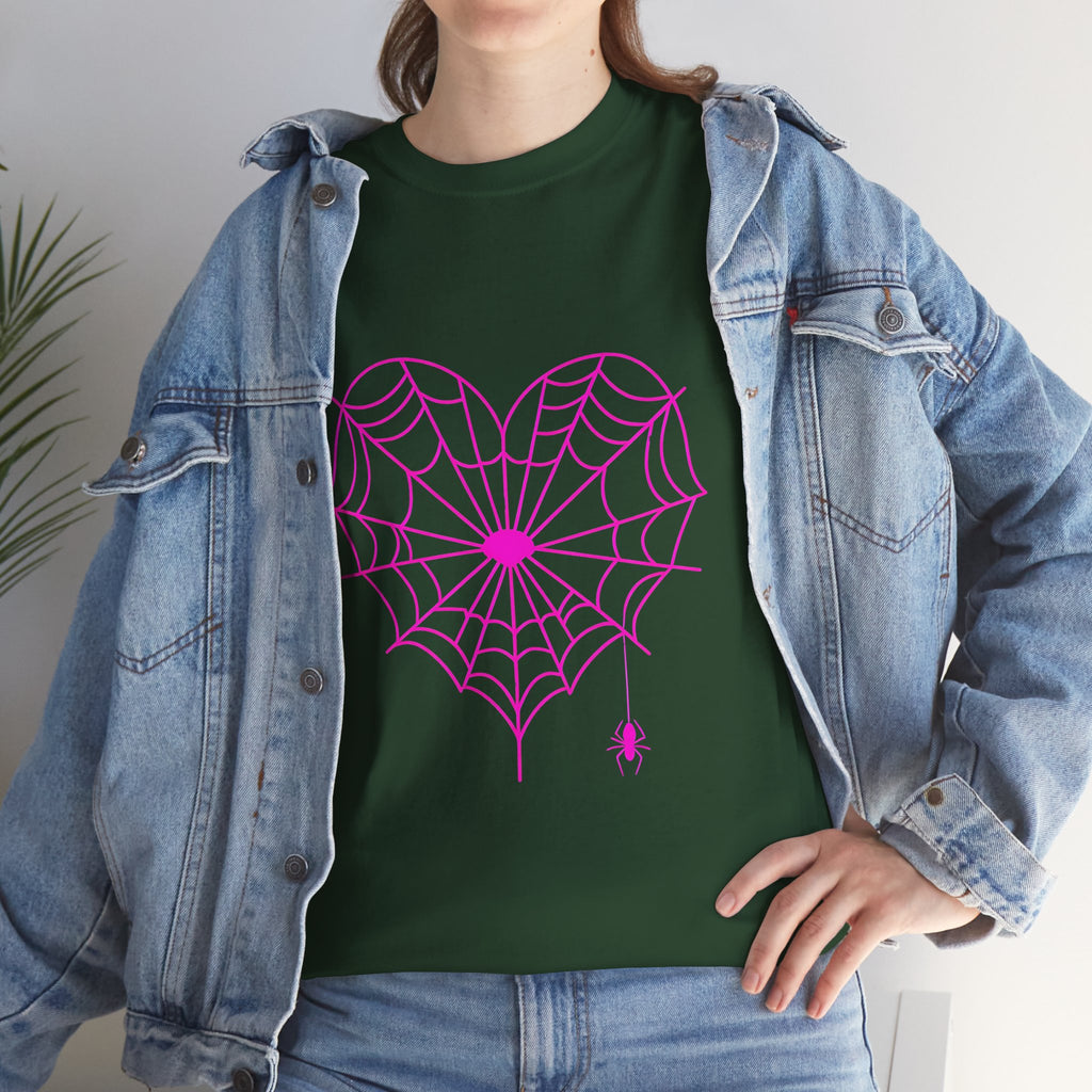 Spiderweb Heart Tee