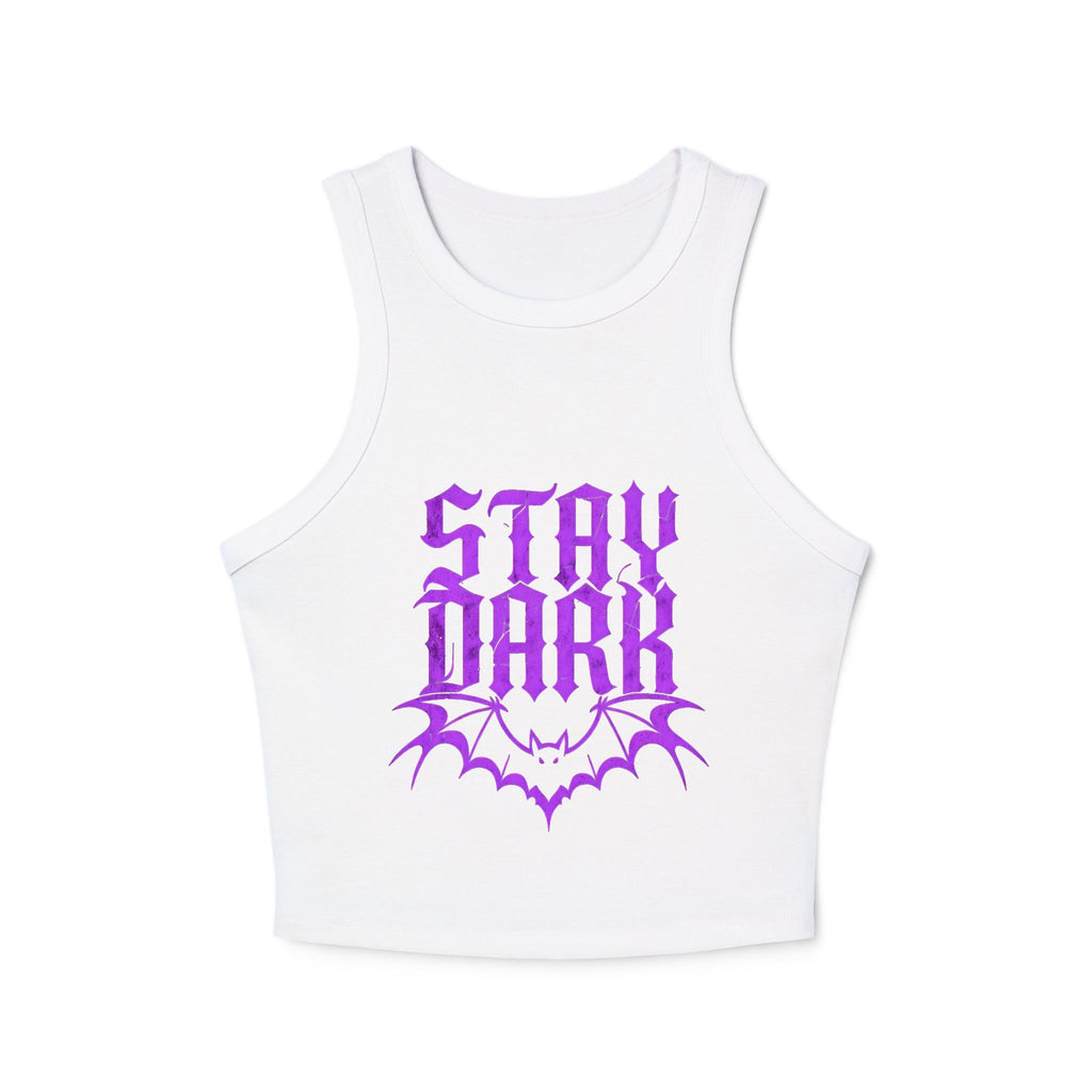 "Stay Dark" Cropped Tank