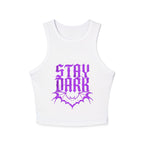 "Stay Dark" Cropped Tank
