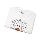 Cute Ghost Pumpkin Crewneck Sweatshirt