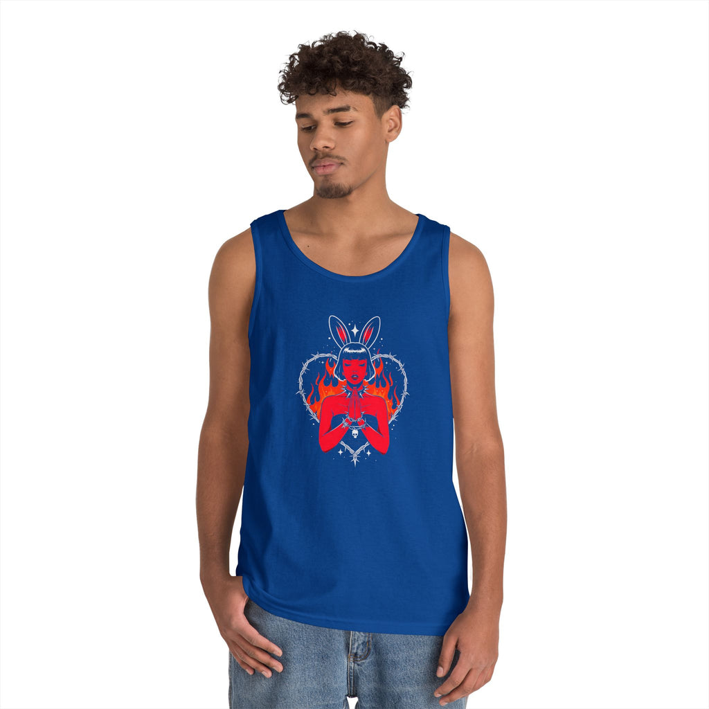Edgy Bunny Heart Tank