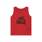 Anti-Social Heavy Cotton Tank Top