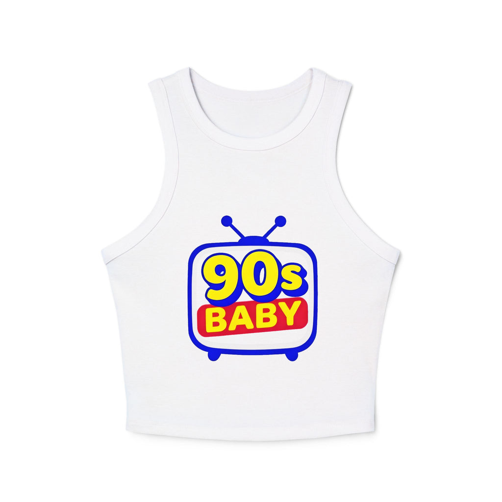 90s Baby Micro Rib Tank Top